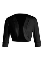 Veste cardigan courte à manches longues pour femmes