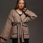 Cardigan tricoté pour femmes