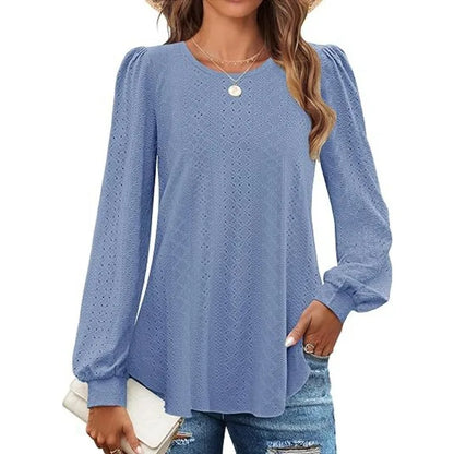 T-Shirt Ample Femme – Manches Longues