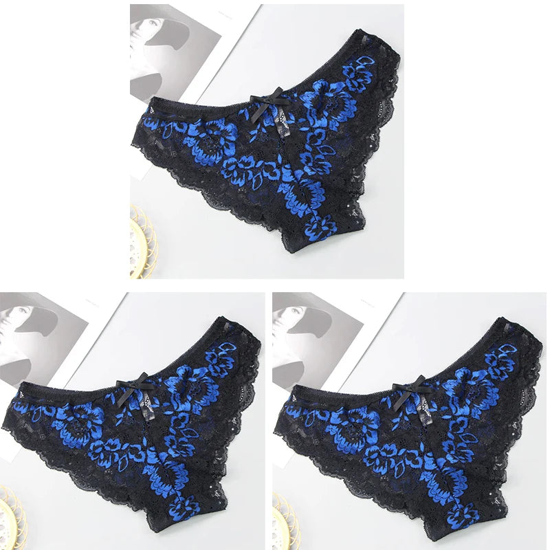 Lot de 3 culottes sexy pour femmes