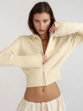 Cardigan à manches longues pour femmes