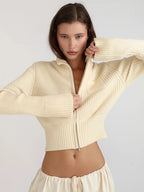 Cardigan à manches longues pour femmes