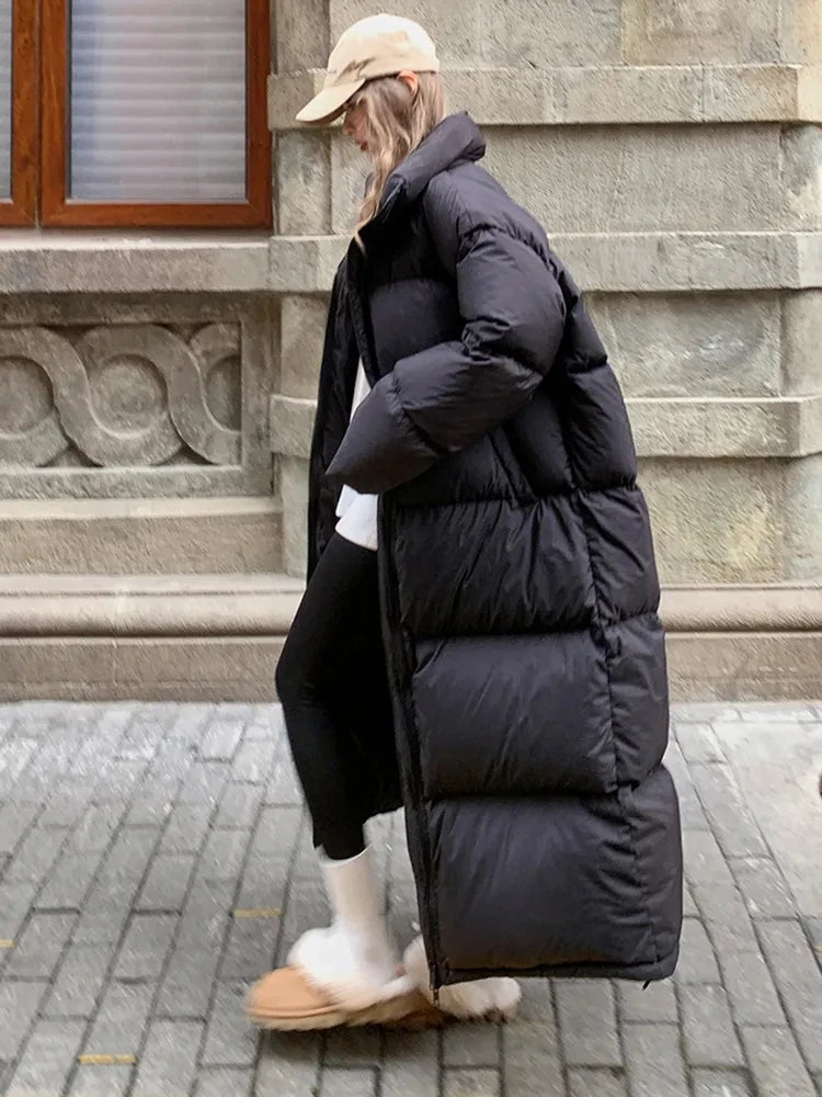Doudoune d'hiver surdimensionnée pour femmes