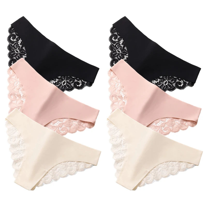 Culottes en dentelle douce pour femmes