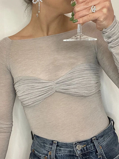 T-Shirt Femme – Manches Longues
