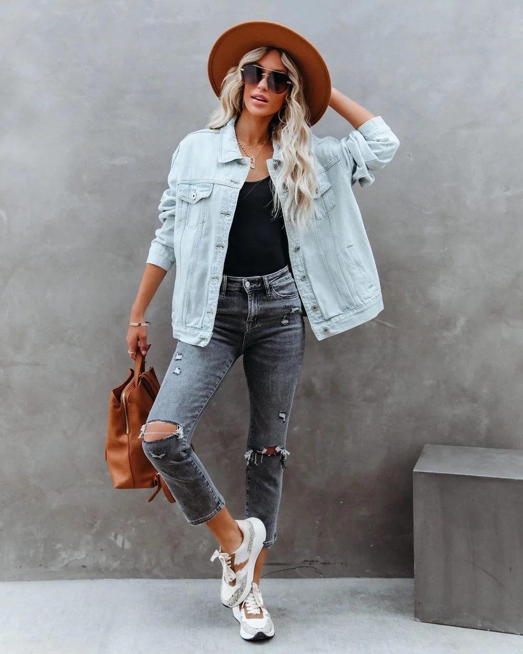 Vestes en Jean Vintage pour femmes
