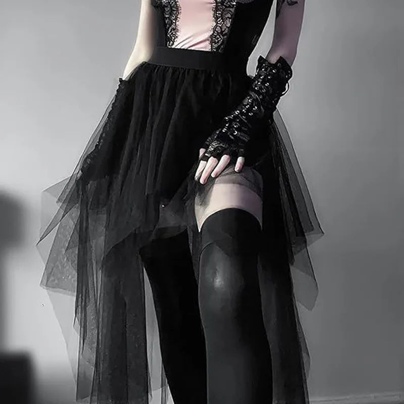 Jupes décontractées Punk Sexy pour femmes