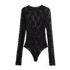 Ensemble de body sexy en dentelle pour femmes