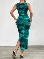 Robe moulante sans manches pour femmes