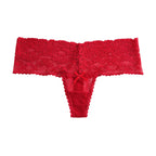 String en dentelle évidée pour femmes