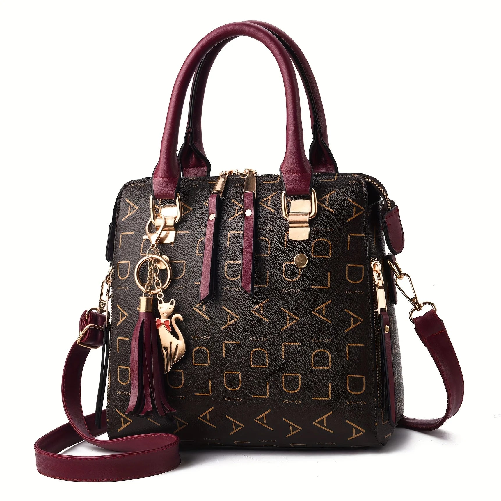 Sac à main en cuir synthétique pour femmes