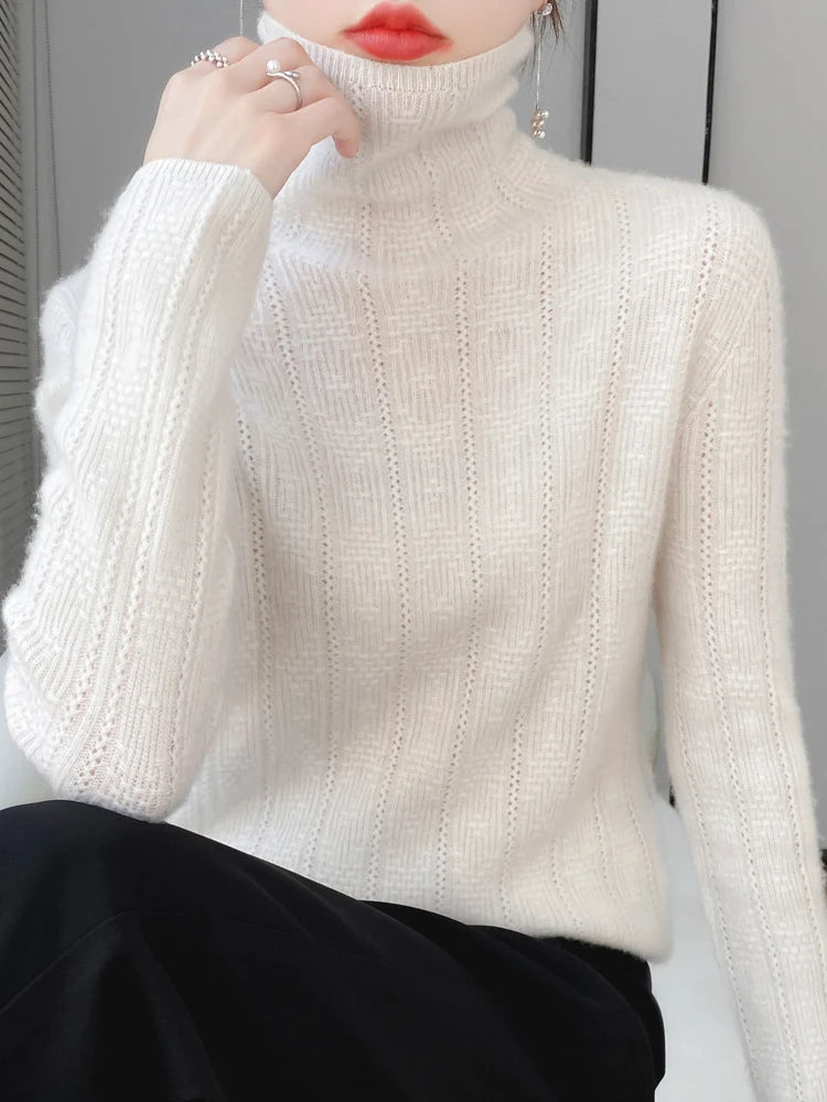 Pulls 100% laine cachemire pour femmes