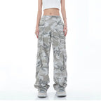 Pantalon cargo de camouflage pour femmes