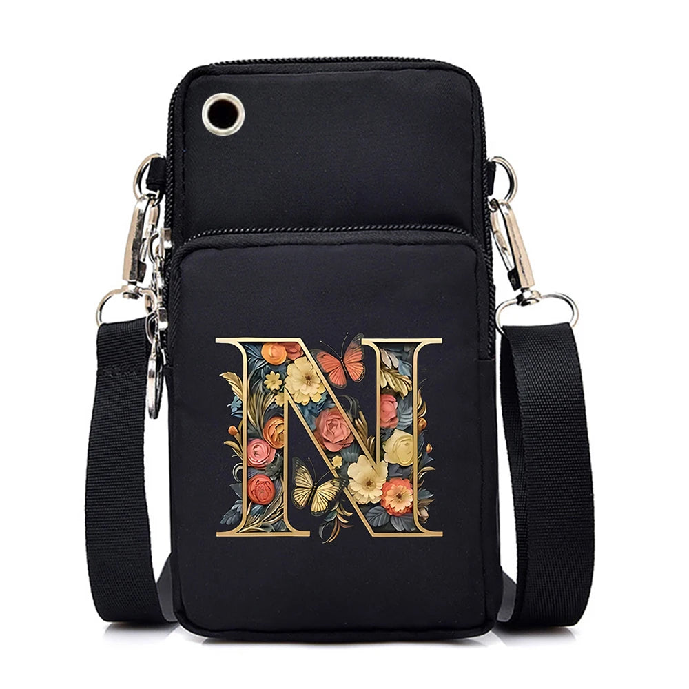 Sacs à bandoulière en cuir souple pour téléphone portable pour femmes