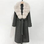 Manteau en laine de cachemire femmes