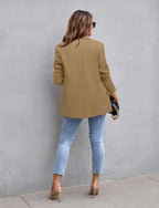 Blazer à manches longues pour femmes