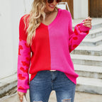 Pull haut en couleur pour femmes