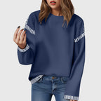 Pull ample à manches longues pour femmes