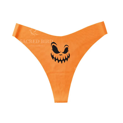 String Sans Couture Femme – Imprimé Halloween
