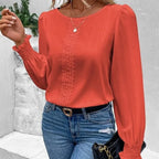 Chemise à manches longues pour femmes
