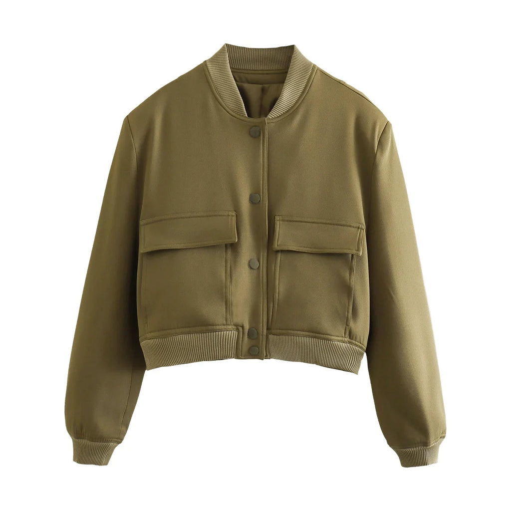 Veste à col montant pour femmes