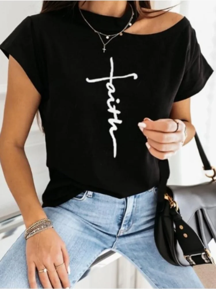 T-shirt à manches courtes pour femmes