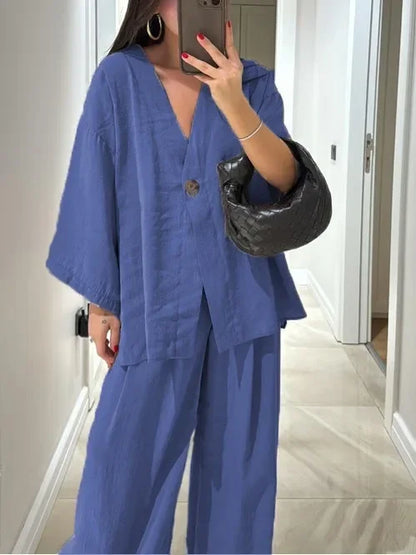 Ensemble Ample Femme – Coton et Lin