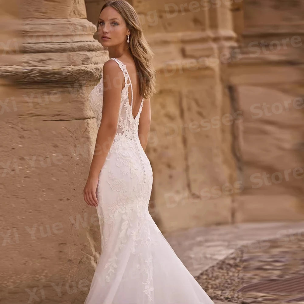 Robes de mariée sirène pour femmes