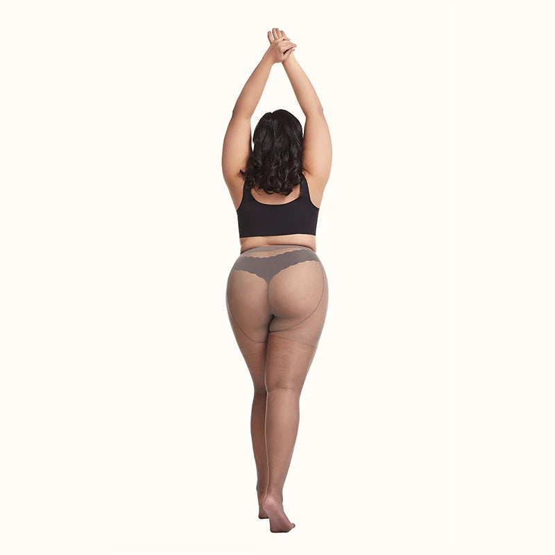 Collants transparents ultra-fins pour femmes