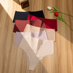 Culotte taille haute sans couture pour femmes