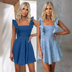 Robe en jean décontractée et tendance pour femmes