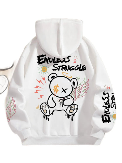 Sweat-Shirt Femme – Imprimé Ours Graffiti