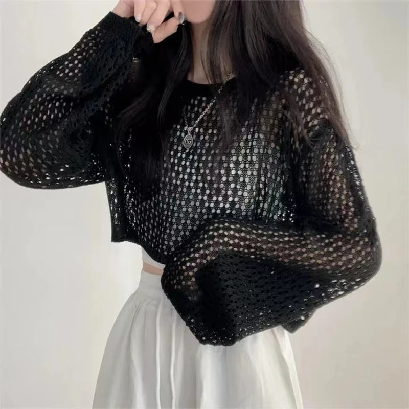 Chemise Légère Femme – Manches Longues et Découpes