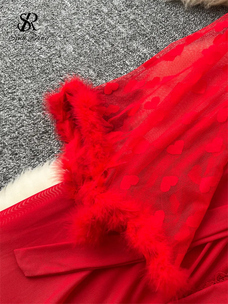 Robe Cardigan Femme – Élégante et Transparente