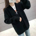 Cardigan décontracté de style paresseux pour femmes