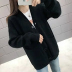 Cardigan décontracté de style paresseux pour femmes