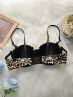 Soutien-gorge push up avec jantes en acier pour femmes