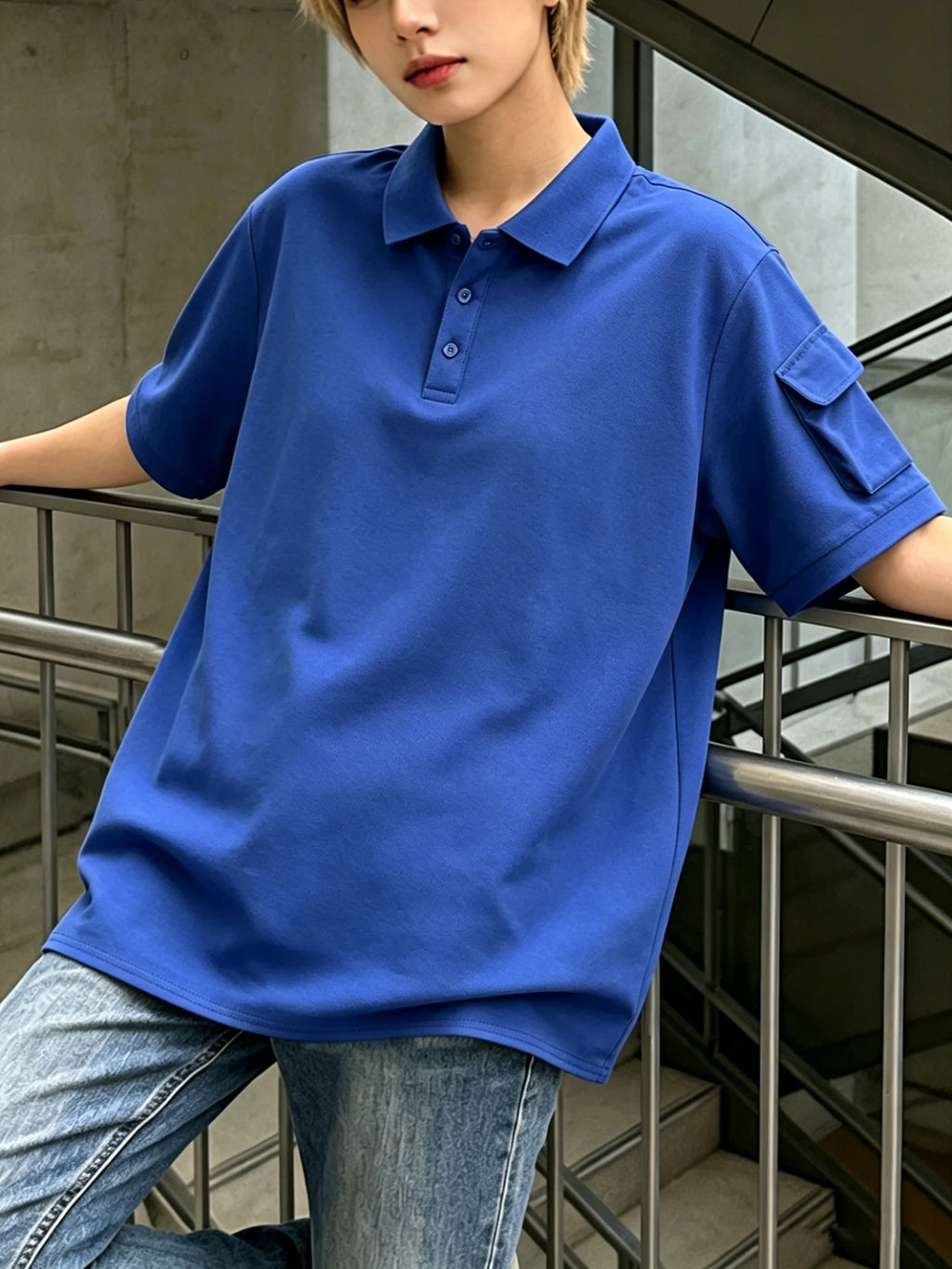 Chemises polo unies pour femmes