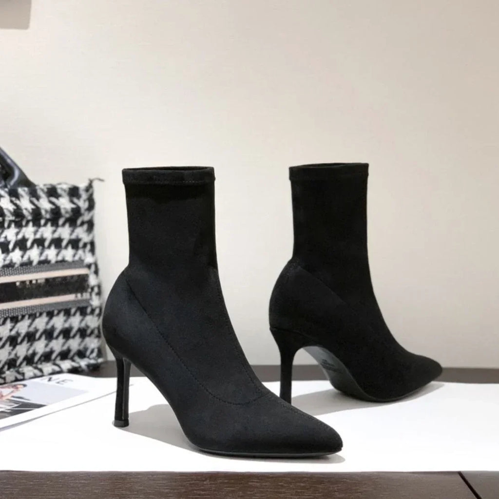 Bottines à talons très hauts pour femmes