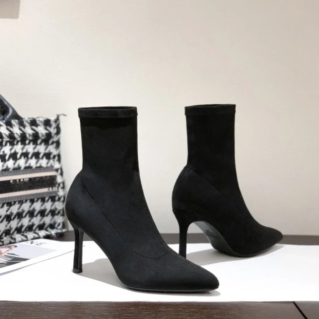 Bottines à talons très hauts pour femmes