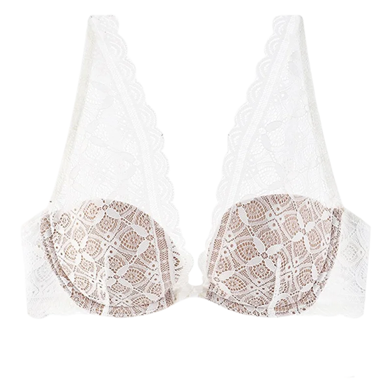 Soutien-gorge Push Up en dentelle pour femmes