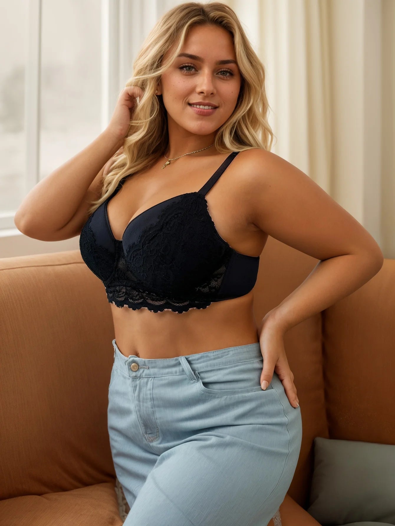 Soutien-gorge sexy grande taille pour femmes
