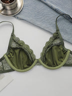Soutien-gorge ultra-fin en dentelle pour femmes