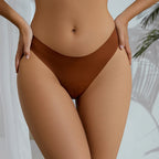 String Invisible glace soie pour femmes