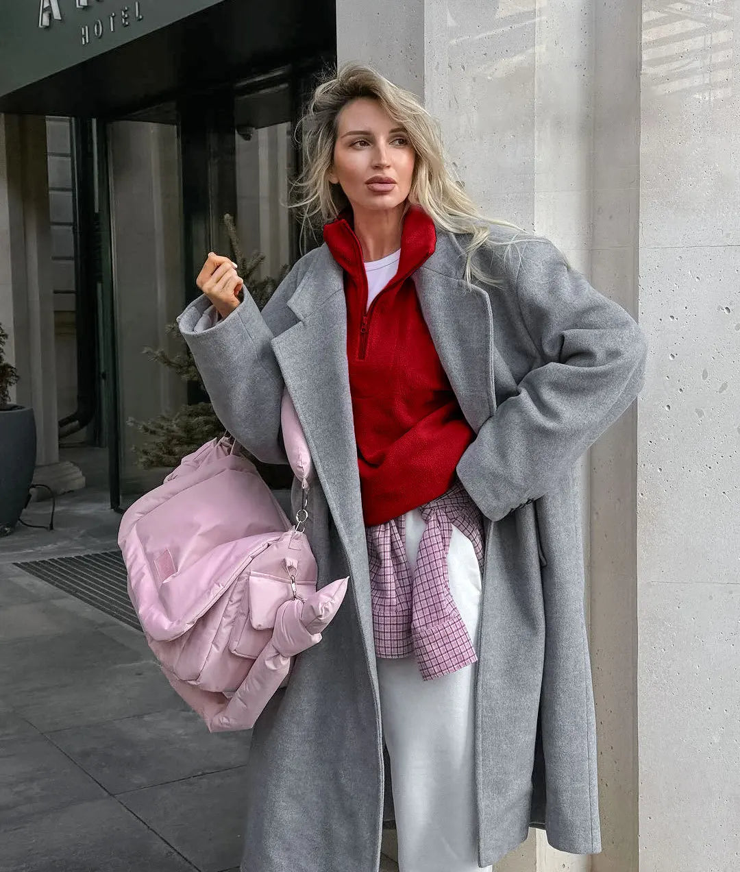Sweat-shirt à capuche en molleton pour femmes