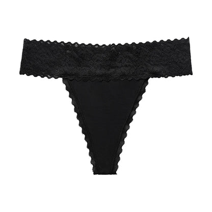 String en Dentelle Florale Femme