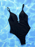 Maillot de bain une pièces à jambe haute pour femmes