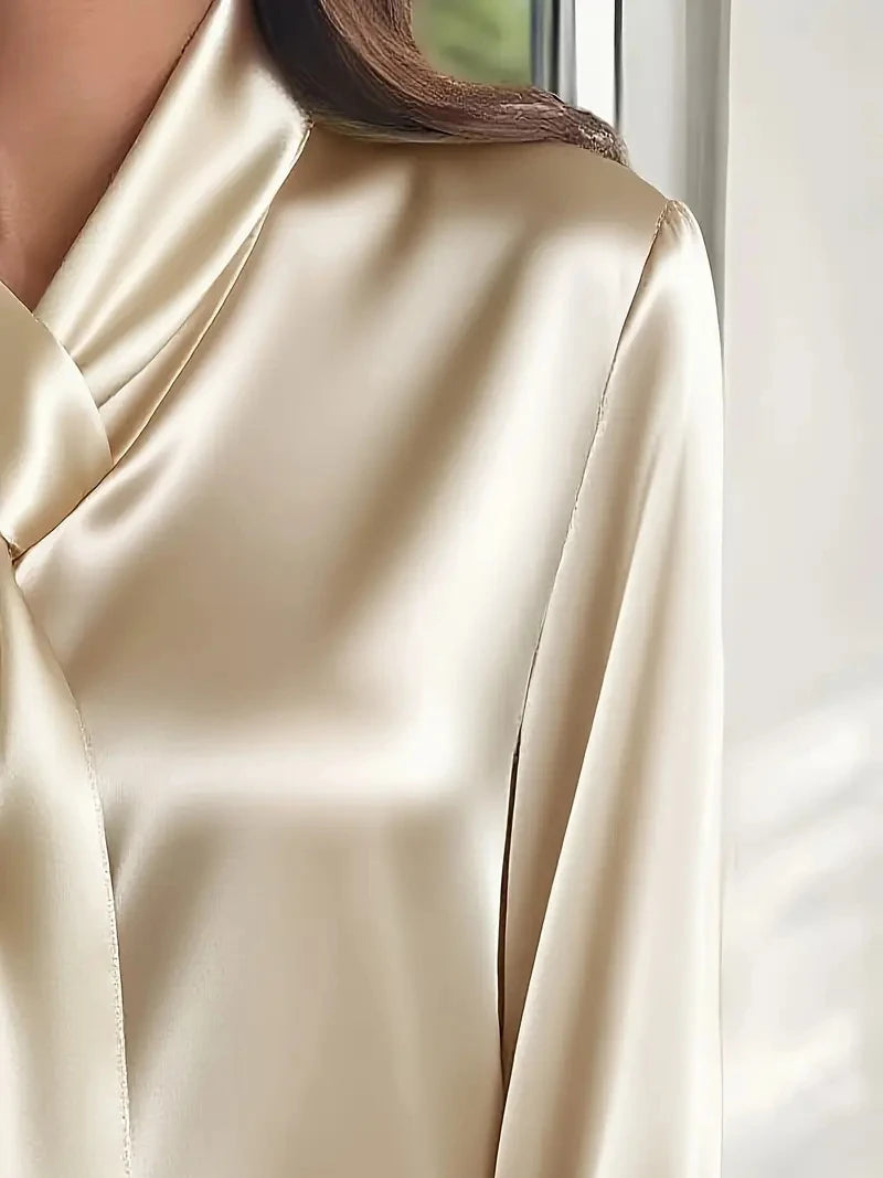 Chemise à manches longues pour femmes