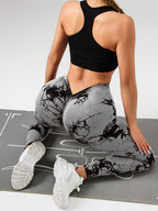 Leggings dos en V pour femmes