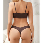 soutien-gorge et string de haute qualité sans couture pour femmes